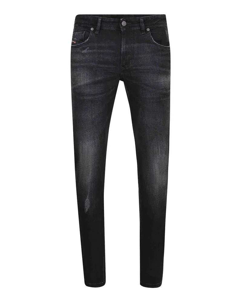 Diesel Straight Leg Jeans - Schwarz Schwarz