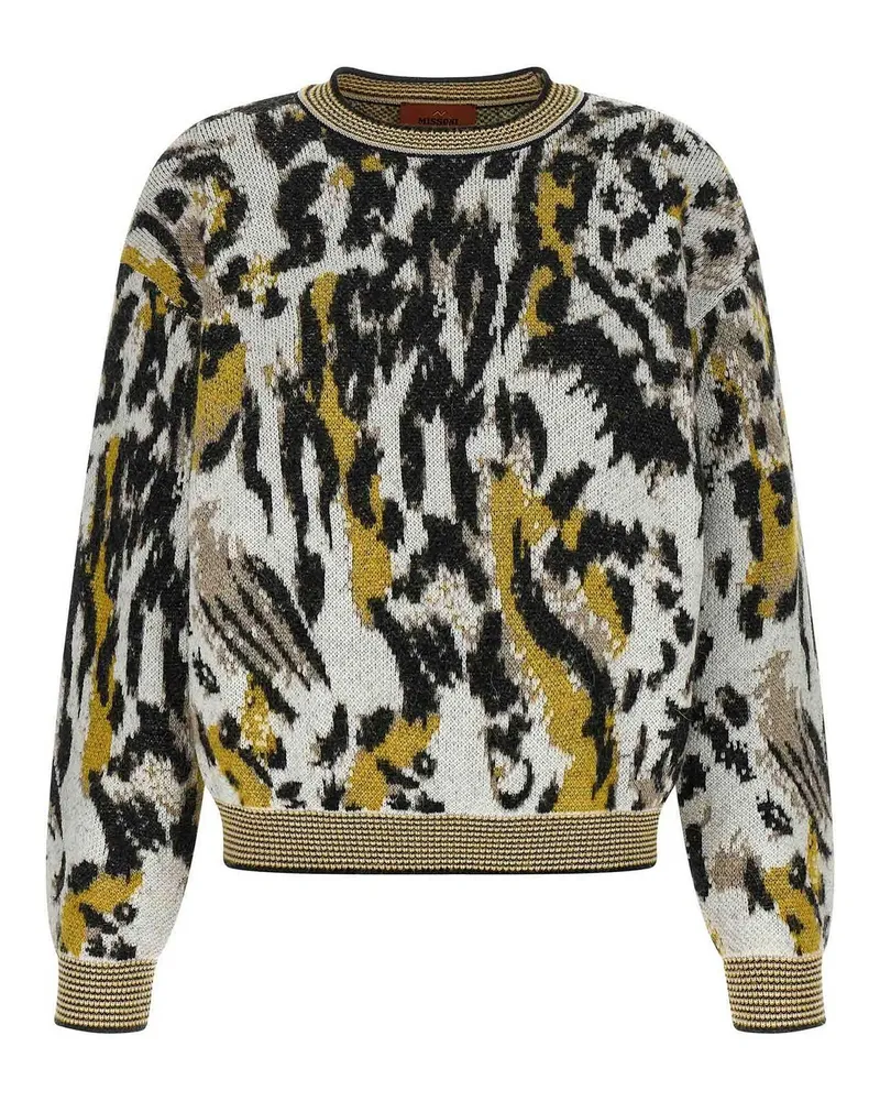 Missoni Rundhalspullover - Bunt Bunt