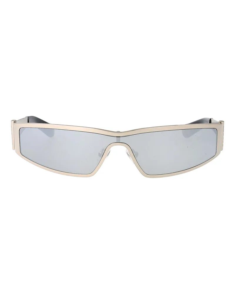 Alexander McQueen Sonnenbrille - Silber Silber