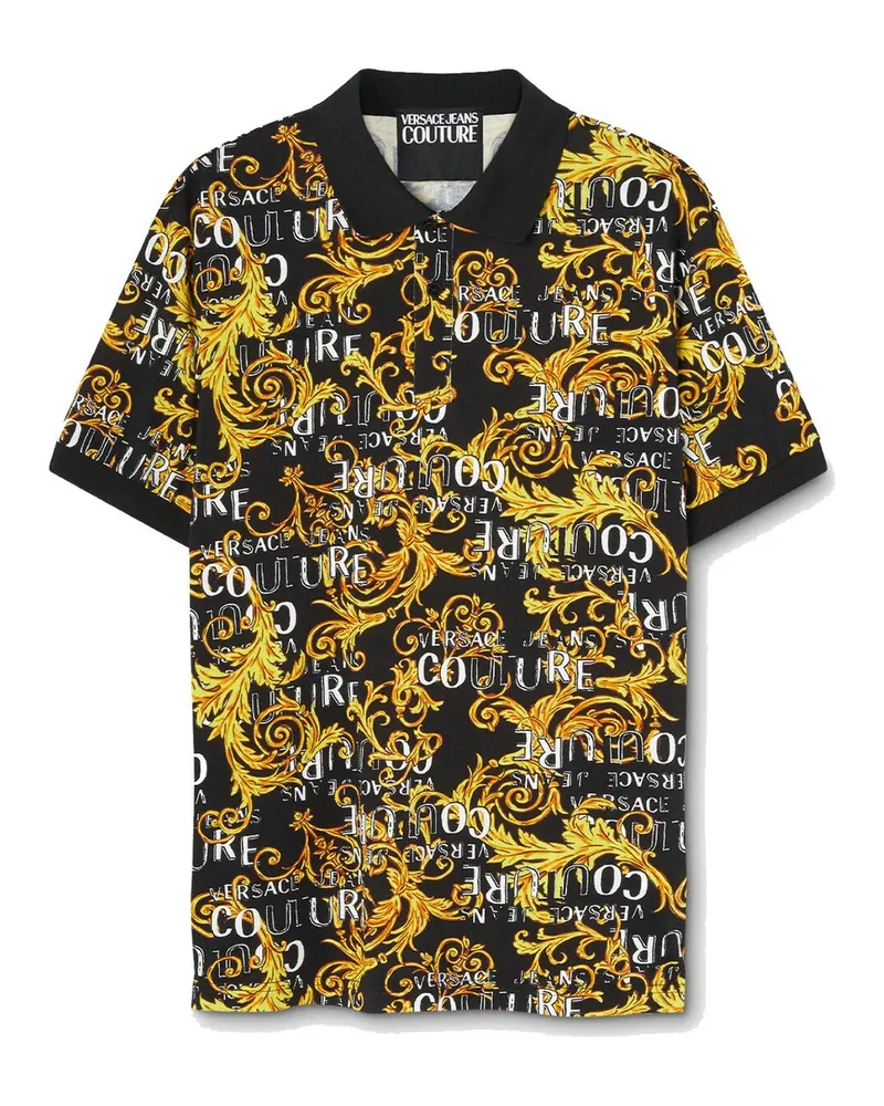 Versace Jeans Poloshirt - Schwarz Schwarz