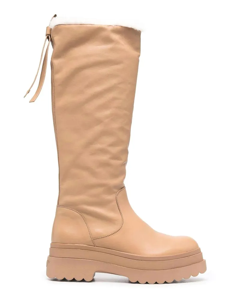 RED Valentino Stiefel - Beige Beige