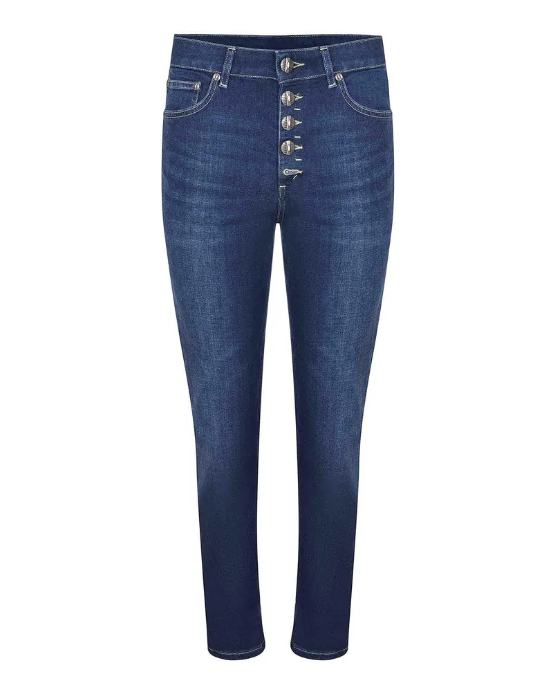 Dondup Straight Leg Jeans - Blau Blau