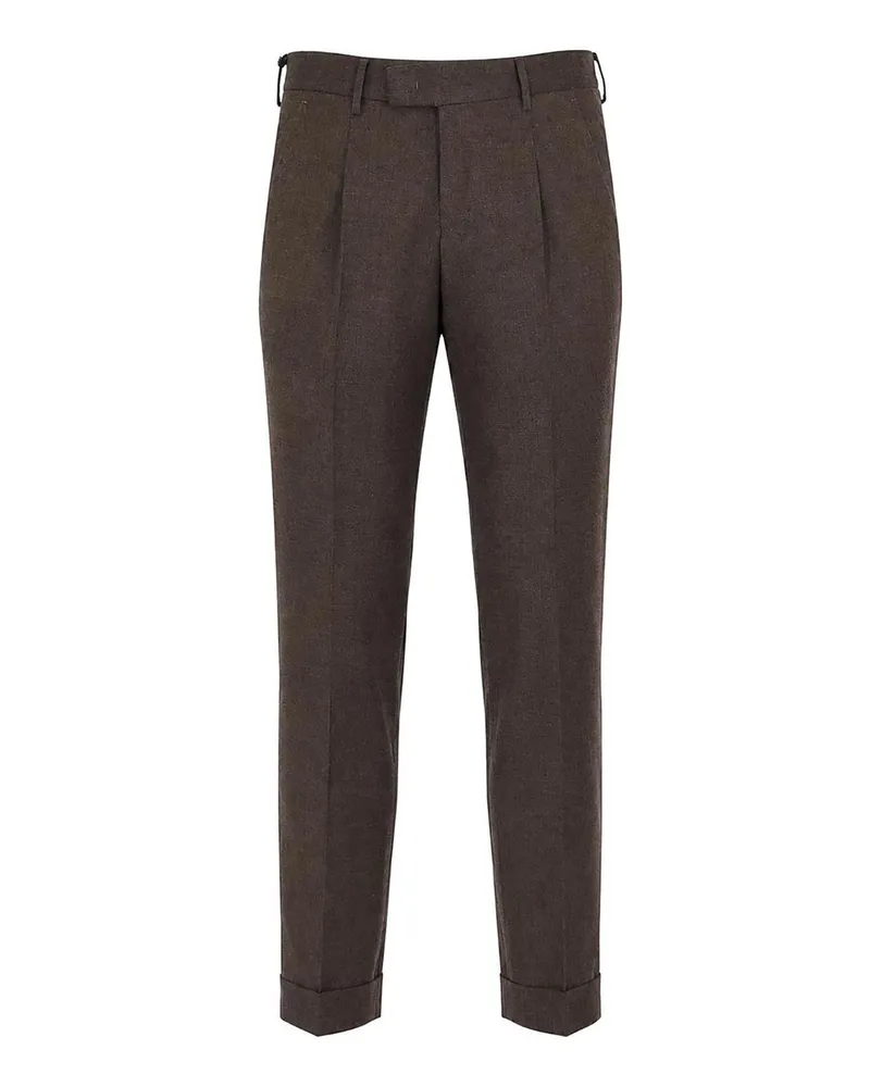 PT TORINO Formale Hose - Taupe Taupe