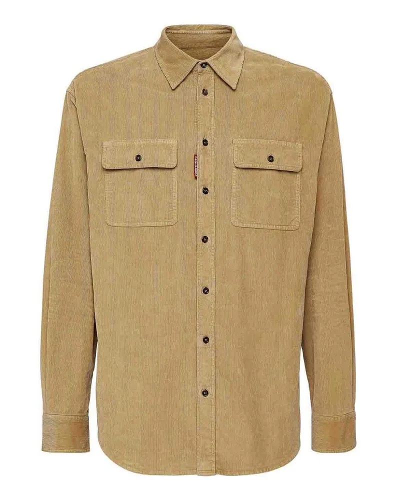 Dsquared2 Hemd - Camel Camel