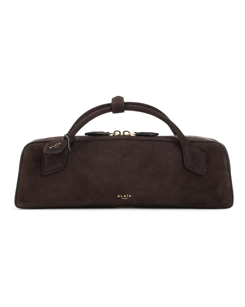 Alaïa Clutch - Schwarz Schwarz