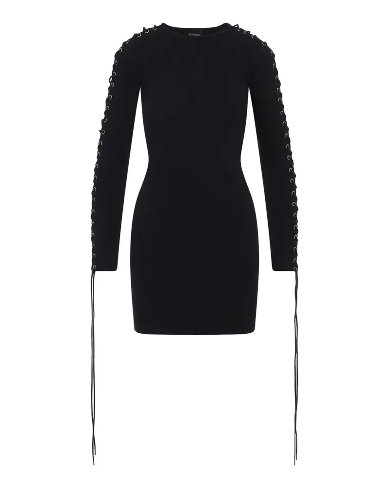 Balenciaga Kurzes Kleid - Schwarz Schwarz