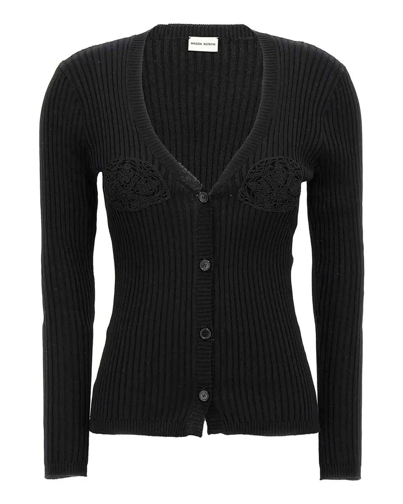 Magda Butrym Cardigan - Schwarz Schwarz