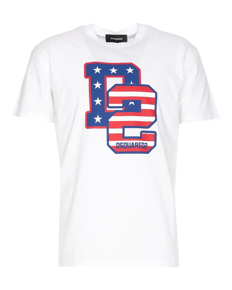 Dsquared2 T-Shirt - Weiß Weiß