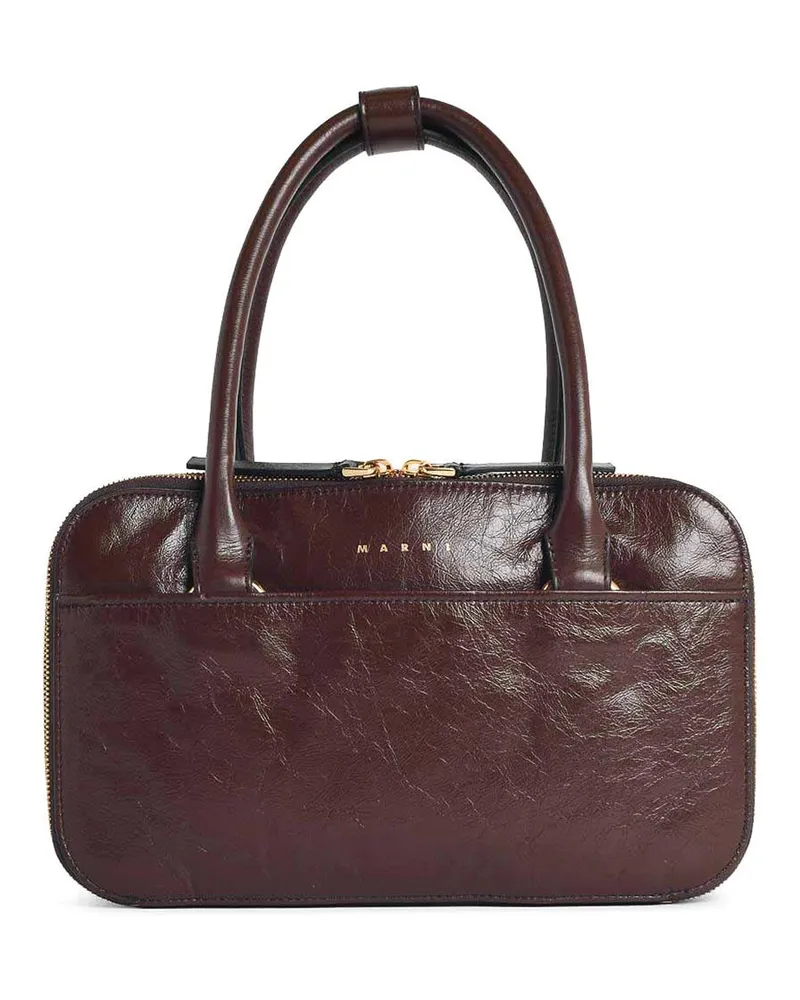 Marni Bowling Tasche - Braun Braun