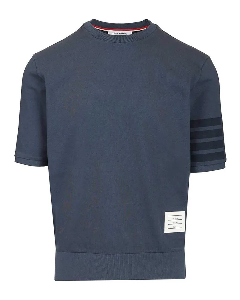 Thom Browne T-Shirt - Blau Blau