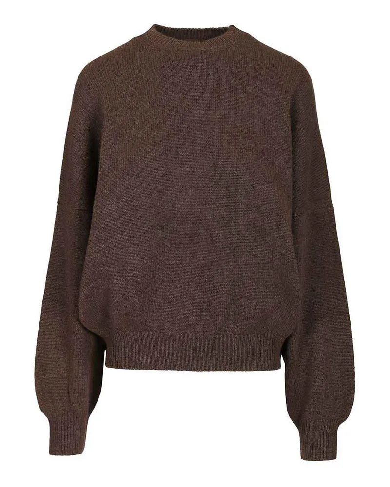 KHAITE Rundhalspullover - Braun Braun