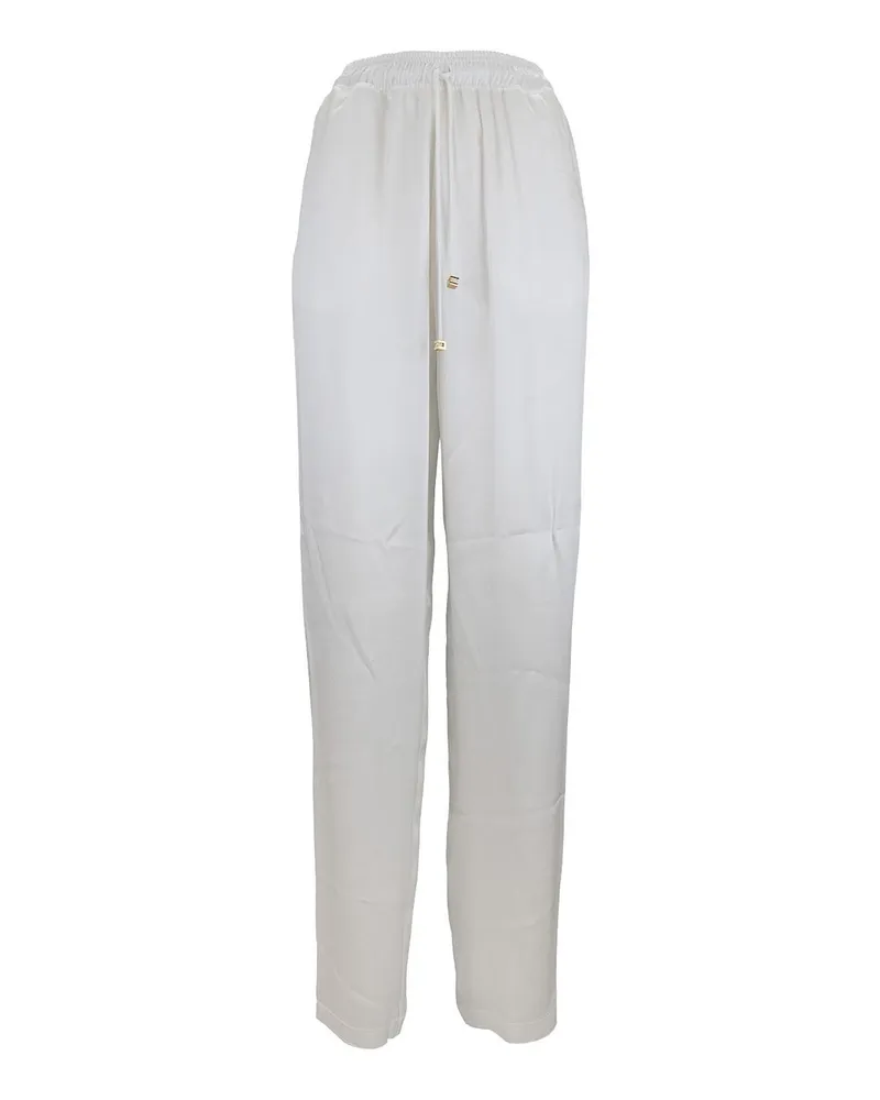 Elisabetta Franchi Casual Hose - Creme Creme