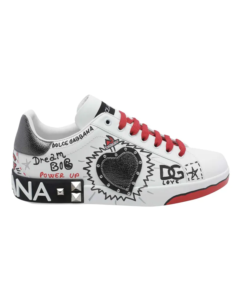 Dolce & Gabbana Sneaker - Weiß Weiß