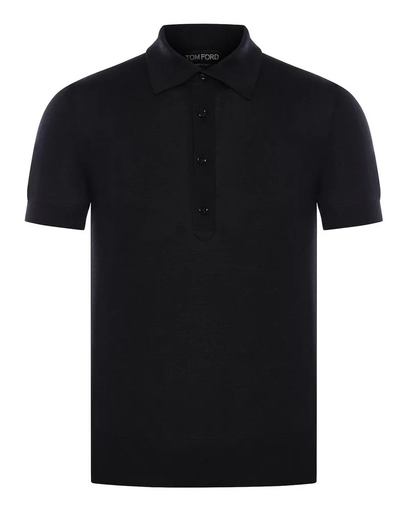 Tom Ford Poloshirt - Schwarz Schwarz