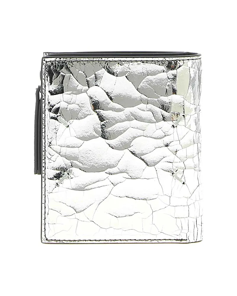 Maison Margiela Portemonnaie - Silber Silber