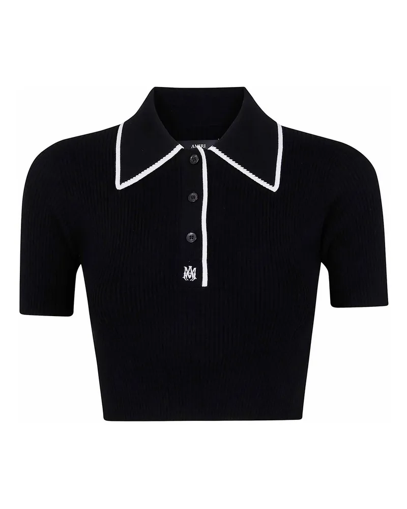 Amiri Poloshirt - Schwarz Schwarz