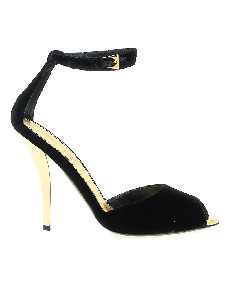 Paris Texas Sandalen - Schwarz Schwarz