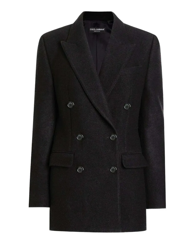 Dolce & Gabbana Casualjacke - Schwarz Schwarz