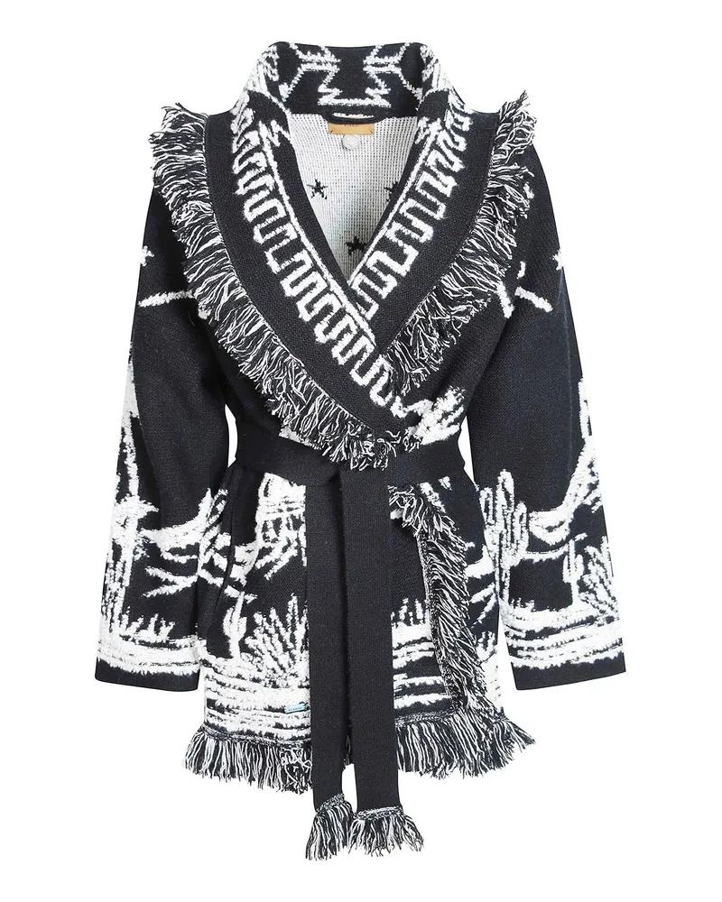 Alanui Cardigan - Schwarz Schwarz