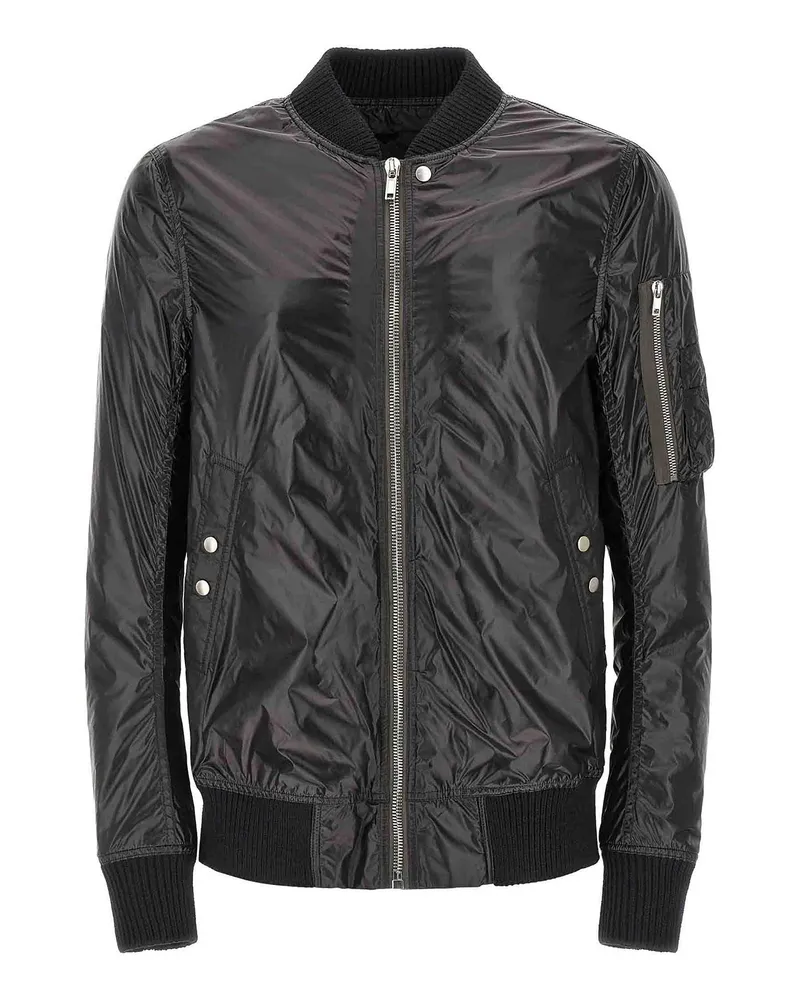 Rick Owens Bomberjacke - Schwarz Schwarz