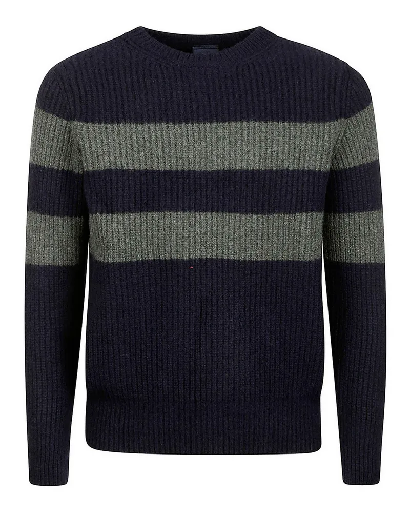 Paul & Shark Rundhalspullover - Blau Blau