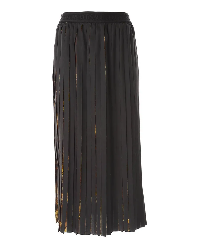 Versace Jeans Midirock - Schwarz Schwarz