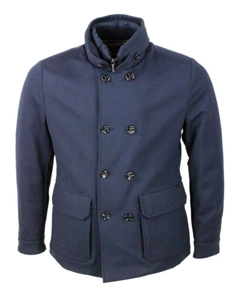 MOORER Casualjacke - Dunkelblau Dunkelblau