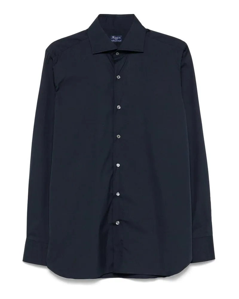 Finamore 1925 Hemd - Blau Blau