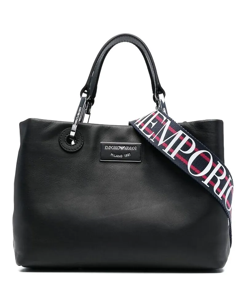 Emporio Armani Umhängetasche - Schwarz Schwarz