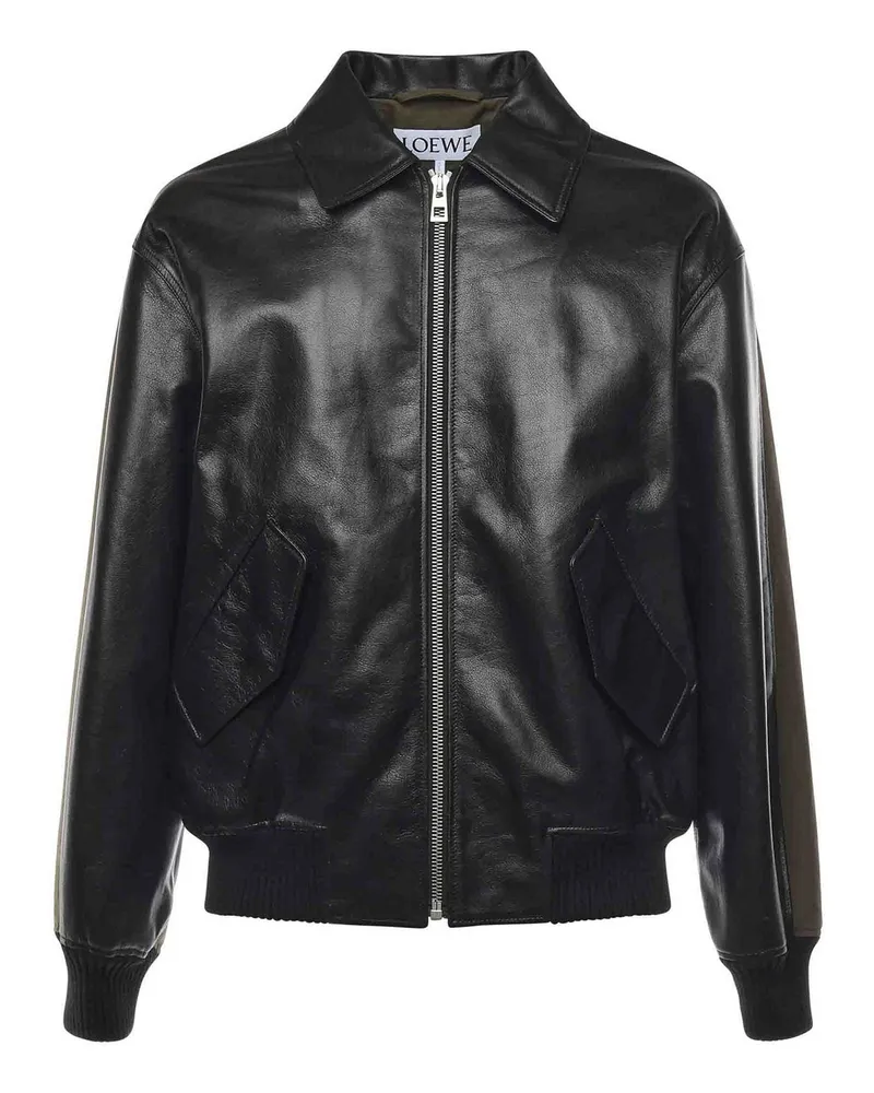 Loewe Bomberjacke - Grün Grün