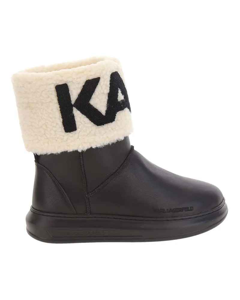 Karl Lagerfeld Stiefeletten - Schwarz Schwarz