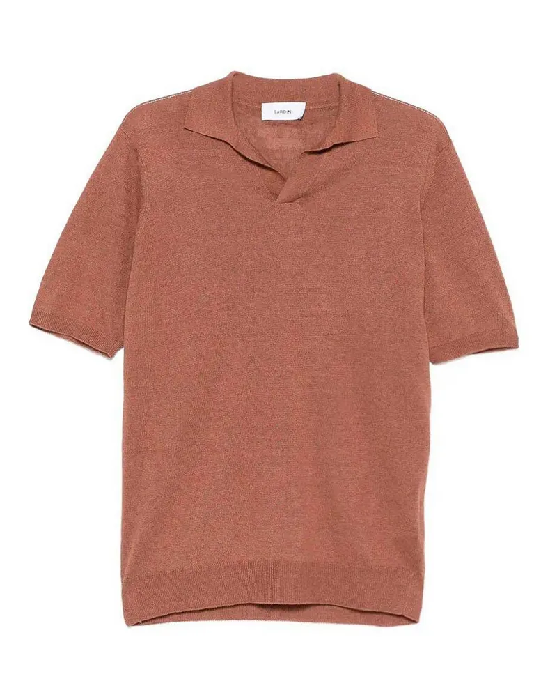 LARDINI Poloshirt - Braun Braun