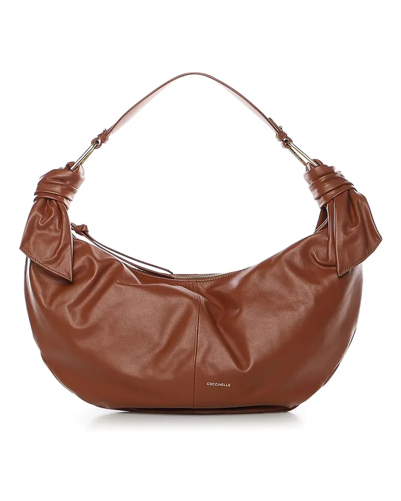 Coccinelle Schultertasche - Beige Beige