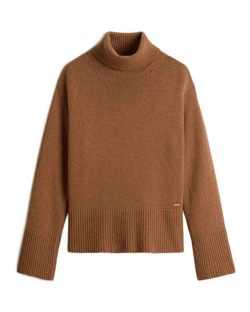 Woolrich Rundhalspullover - Orange Orange