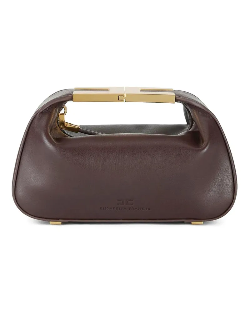 Elisabetta Franchi Schultertasche - Braun Braun