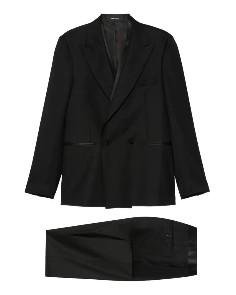 Tagliatore Eleganter Anzug - Schwarz Schwarz