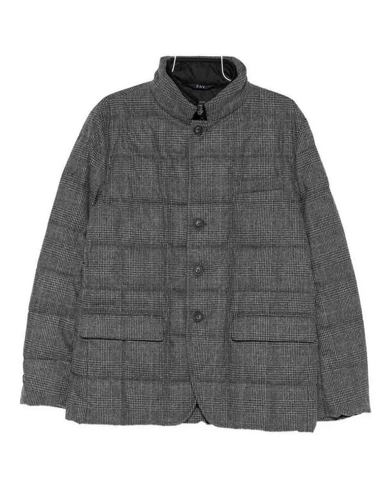 Fay Knielanger Mantel - Grau Grau