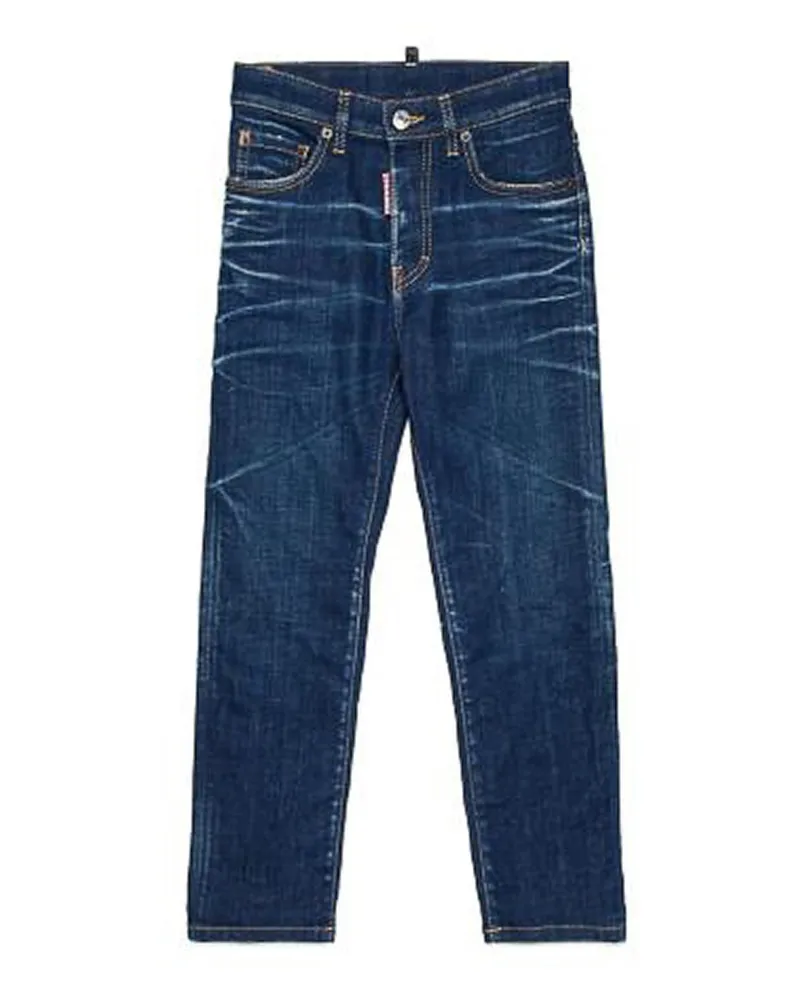 Dsquared2 Straight Leg Jeans - Blau Blau