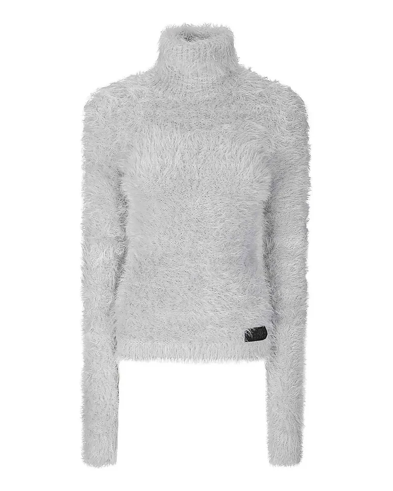Maison Margiela Rundhalspullover - Hellgrau Hellgrau