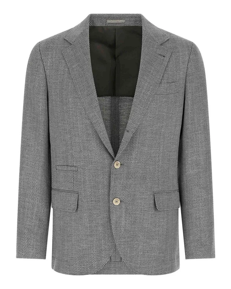 Brunello Cucinelli Blazer - Grau Grau
