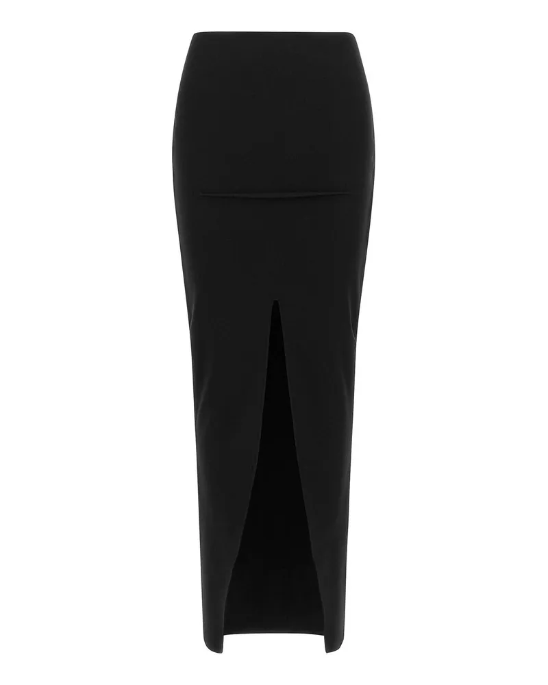 Rick Owens Midirock - Schwarz Schwarz