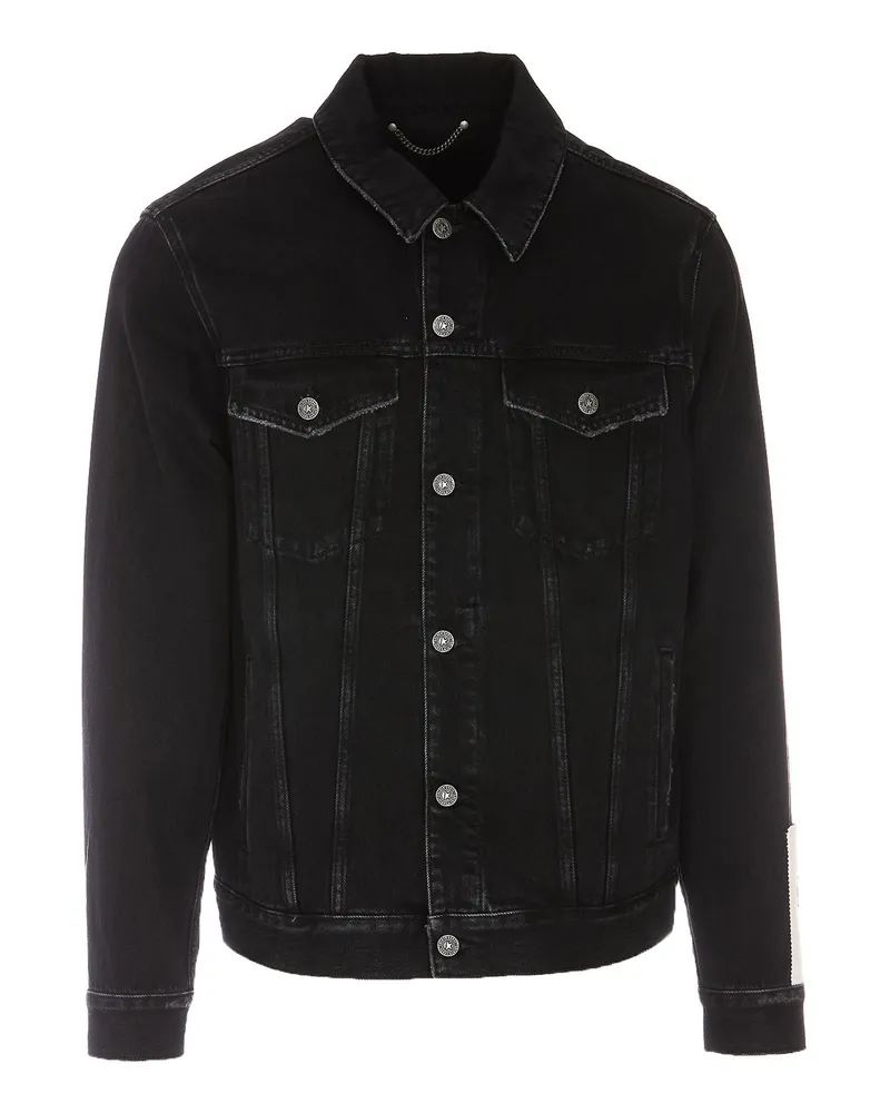 Golden Goose Jeansjacke - Schwarz Schwarz