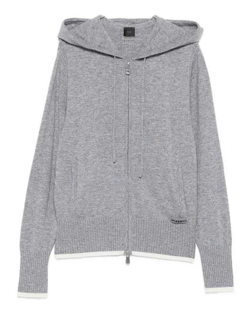Pinko Rundhalspullover - Grau Grau