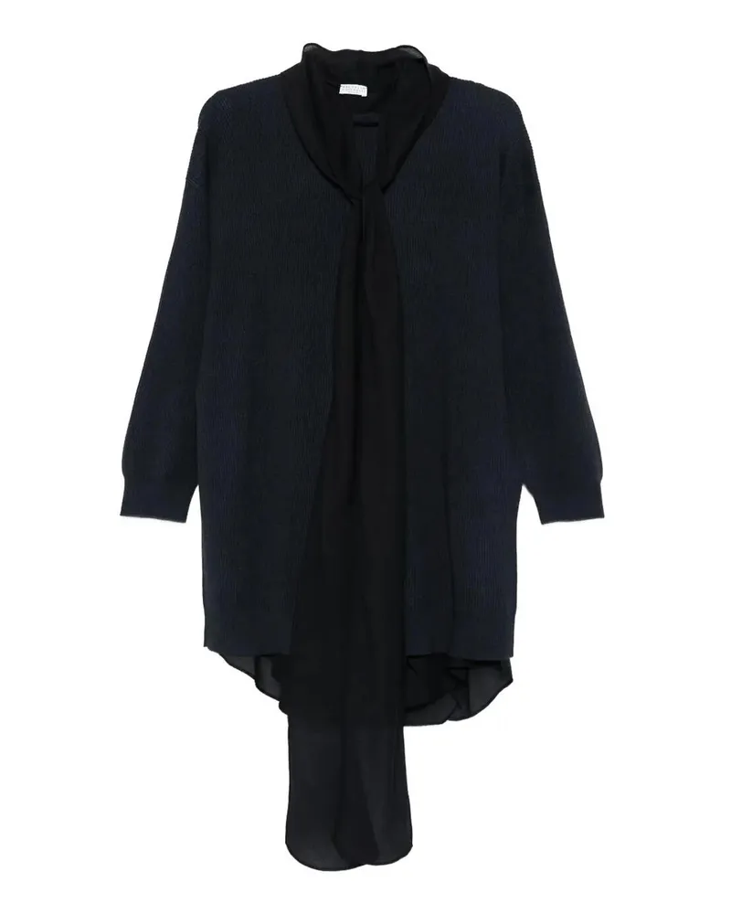 Brunello Cucinelli Knielanges Kleid - Blau Blau