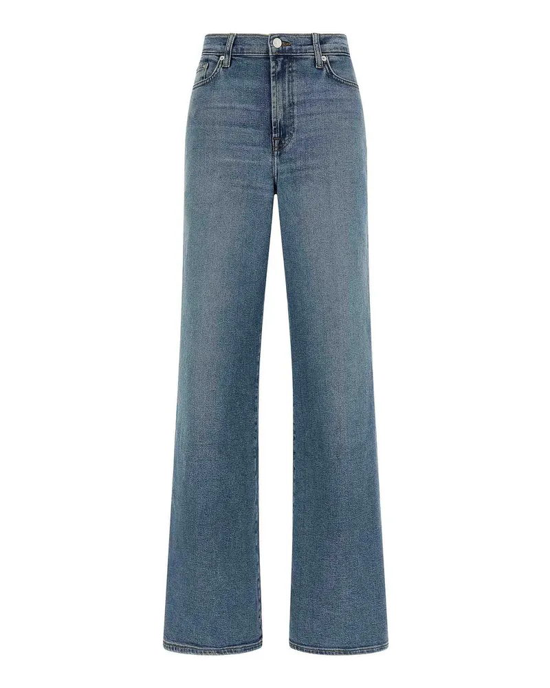7 for all mankind Straight Leg Jeans - Blau Blau