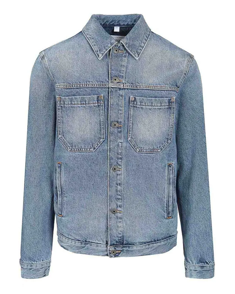 OFF-WHITE Jeansjacke - Hellblau Hellblau