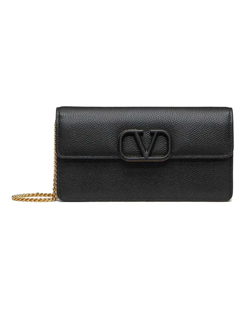 Valentino Garavani Portemonnaie - Schwarz Schwarz