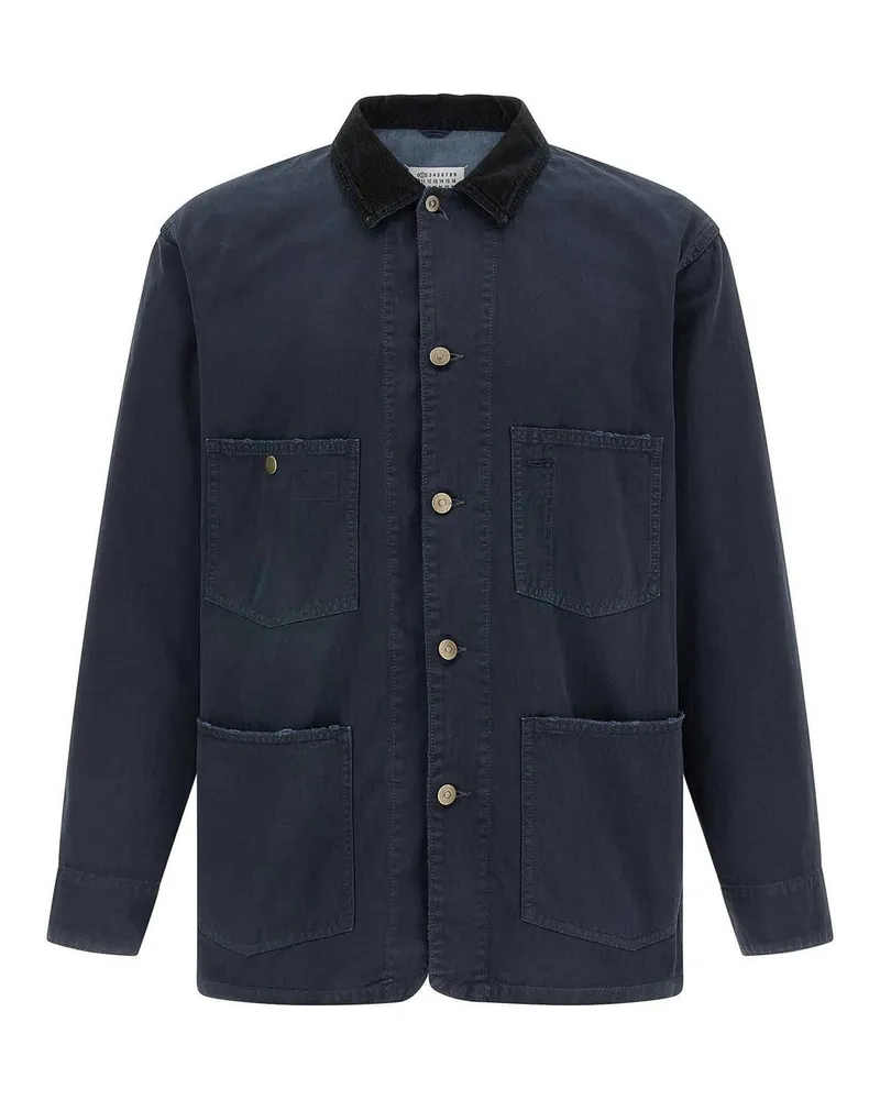 Maison Margiela Casualjacke - Blau Blau