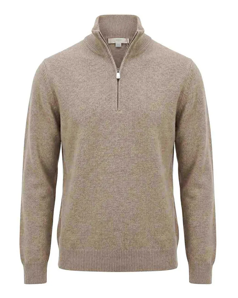 Malo V-Pullover - Braun Braun