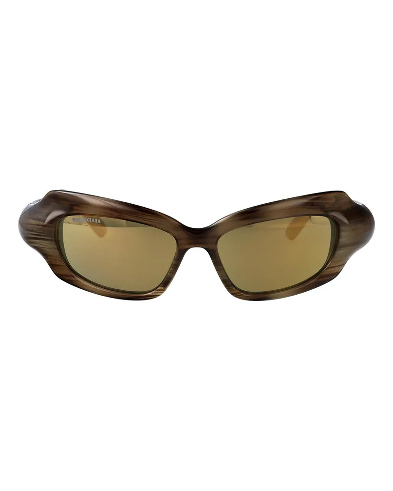 Balenciaga Sonnenbrille - Braun Braun